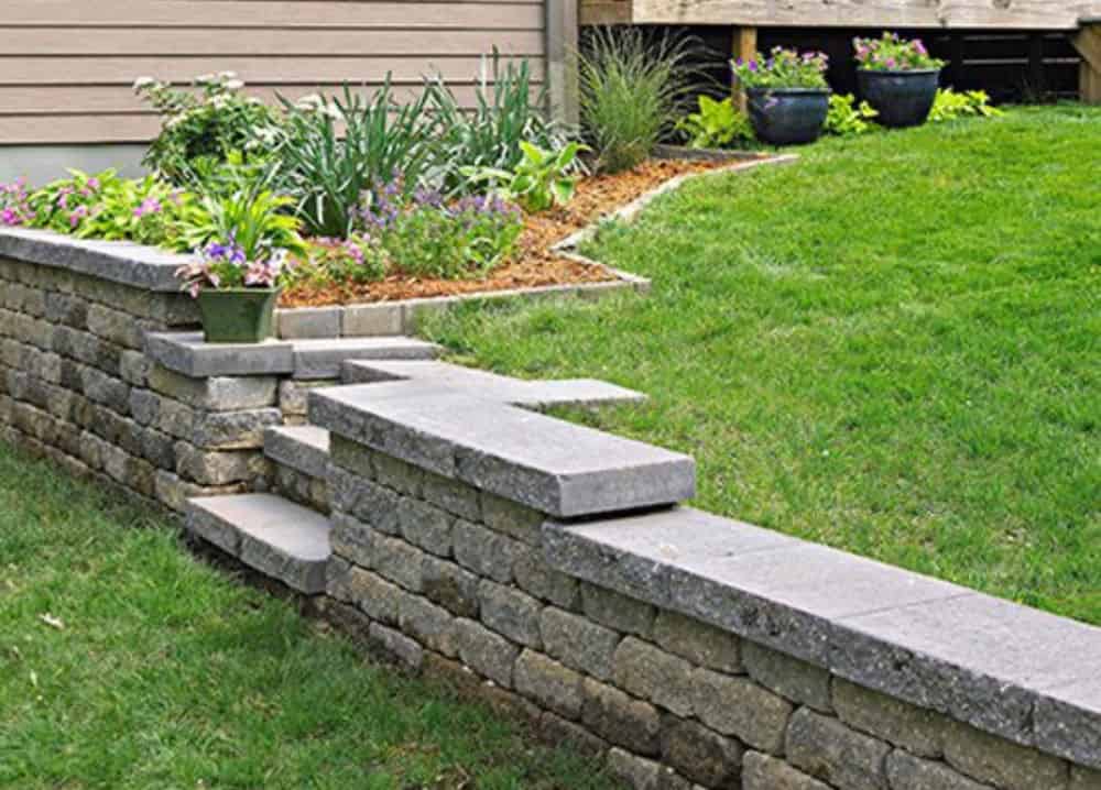 Retaining Wall Installation  image