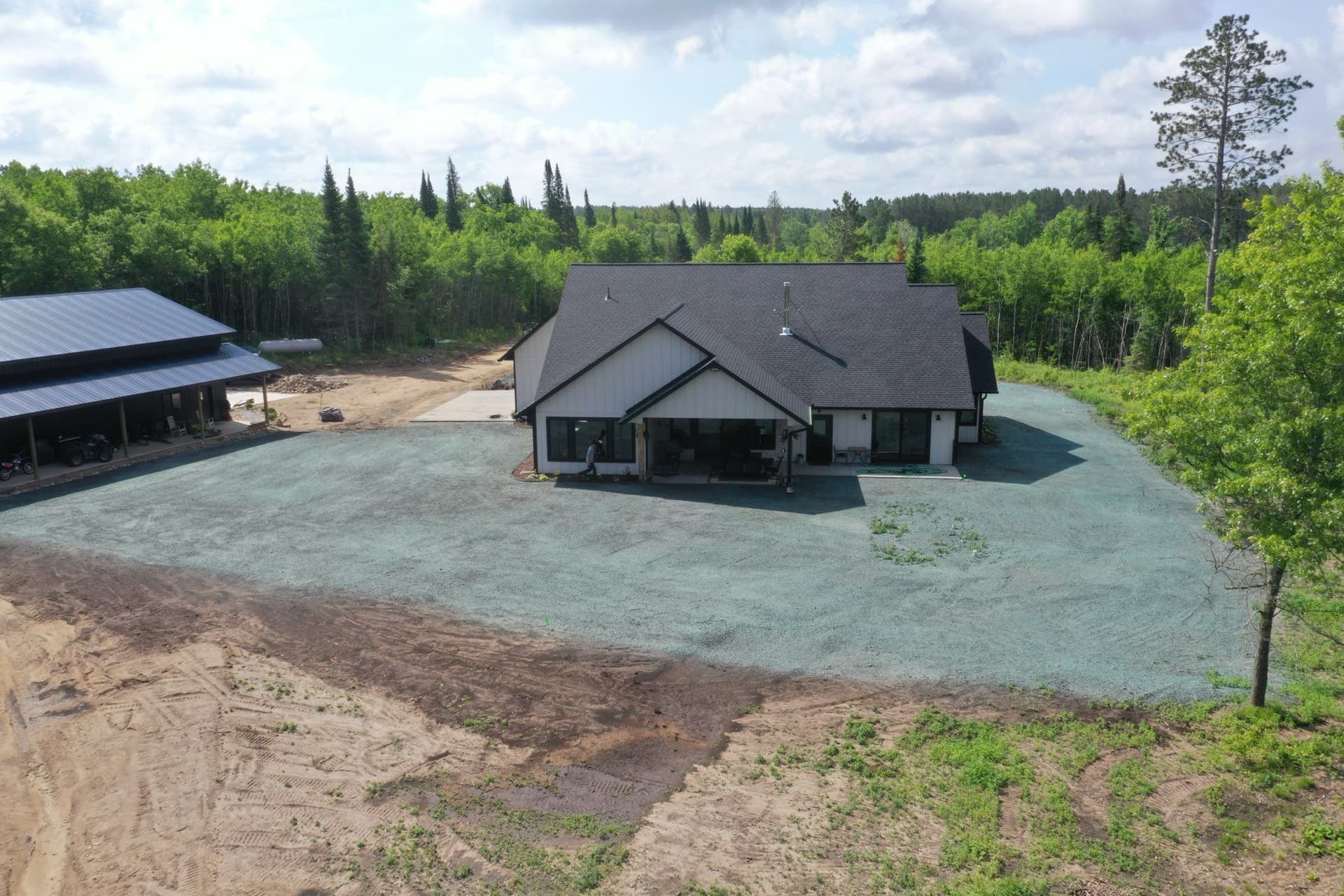 Stunning Transformation from Gravel to Greenery image
