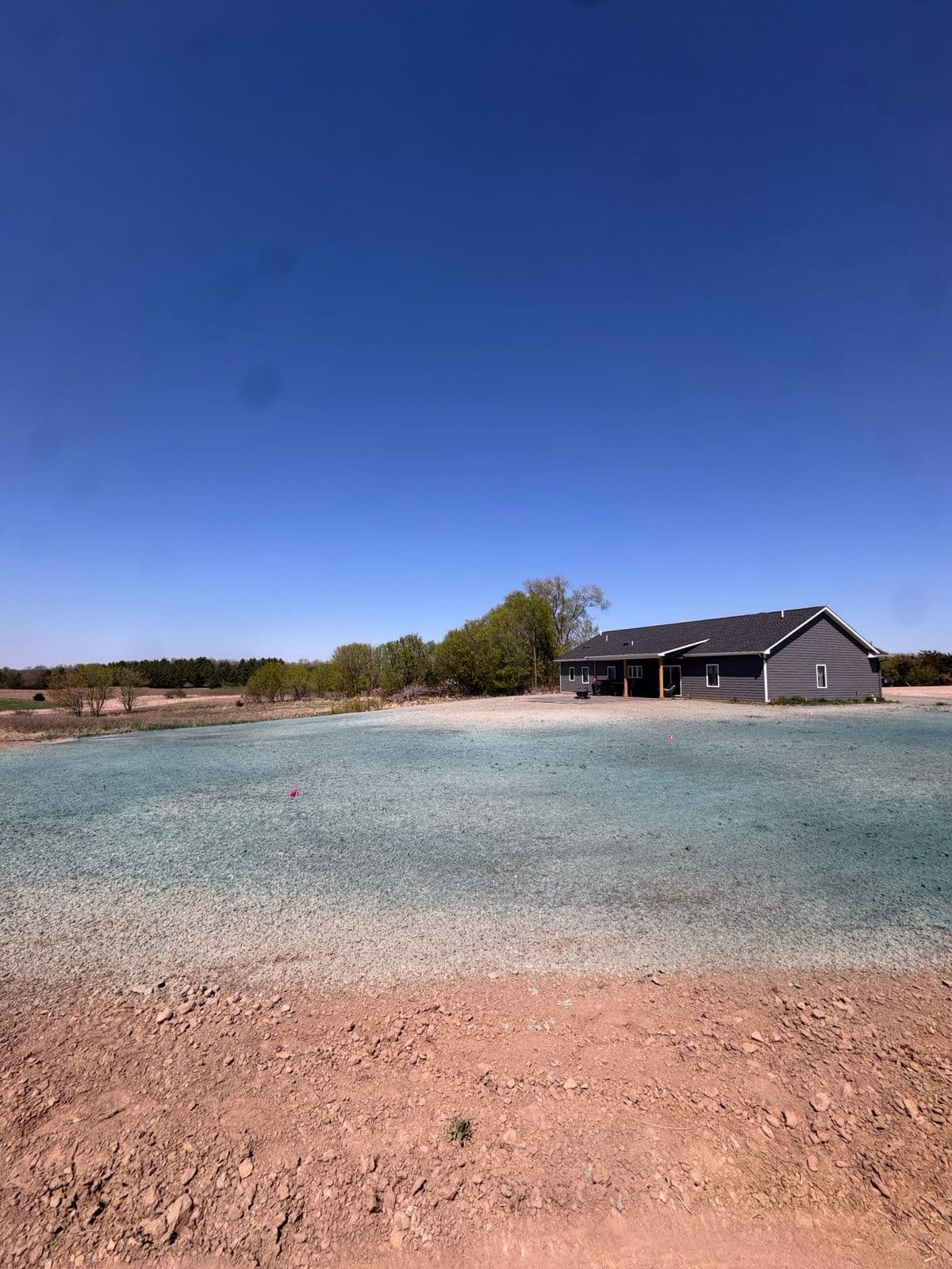Gallery photos for Hydroseeding Transformation in Princeton Minnesota: Image #1