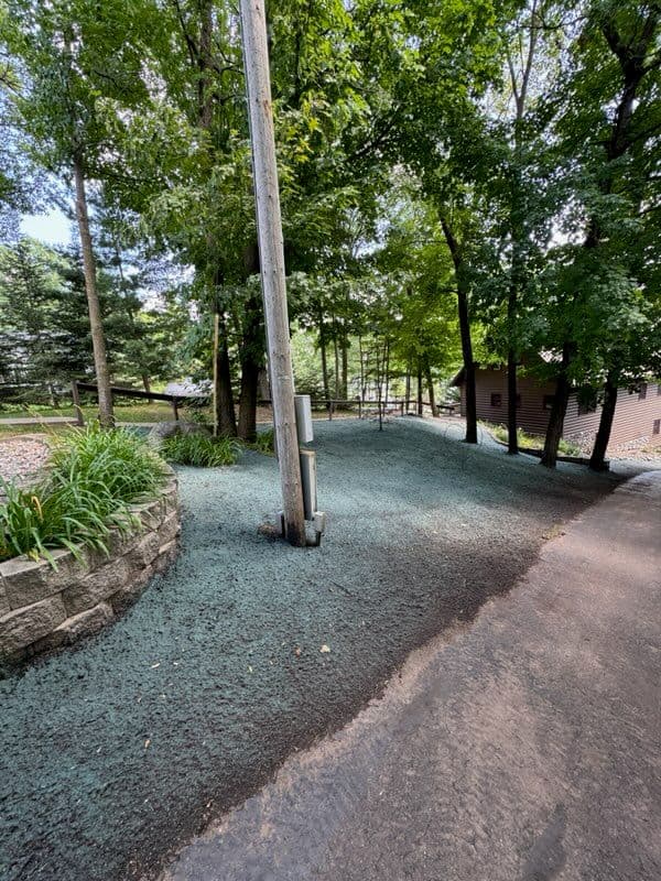 Gallery photos for Erosion Control and Greener Lawn Achieved: Image #1